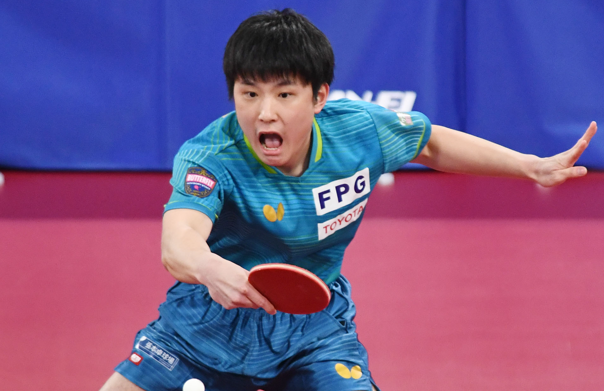 德国乒乓球队险胜法国乒乓球队，张本智和高光表现