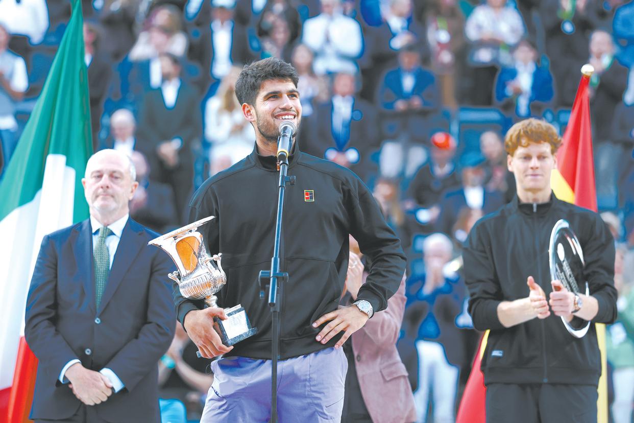 西班牙网球队完胜德国网球队，阿尔卡拉斯送出助攻