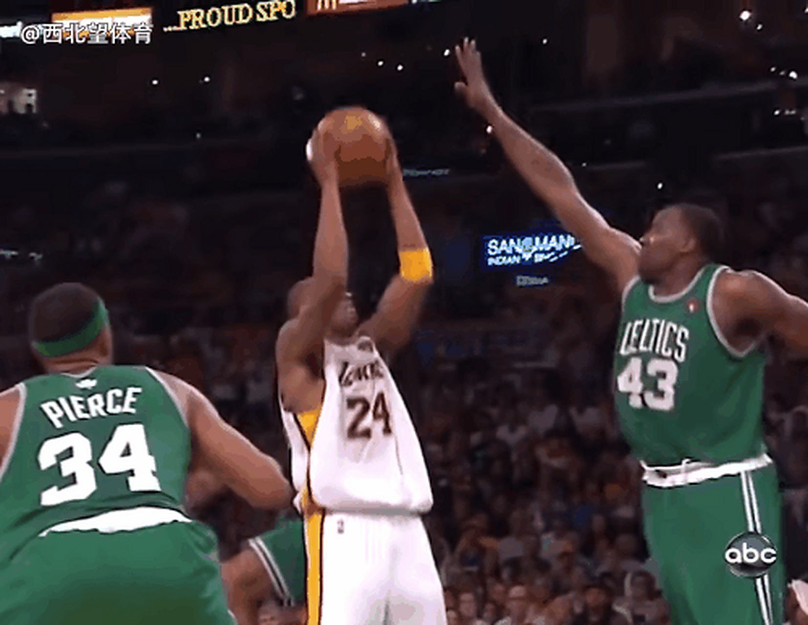 凯尔特人横扫湖人，乔治高光表现